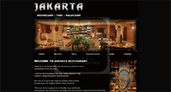 Desktop Screenshot of jakartarestaurant.co.uk